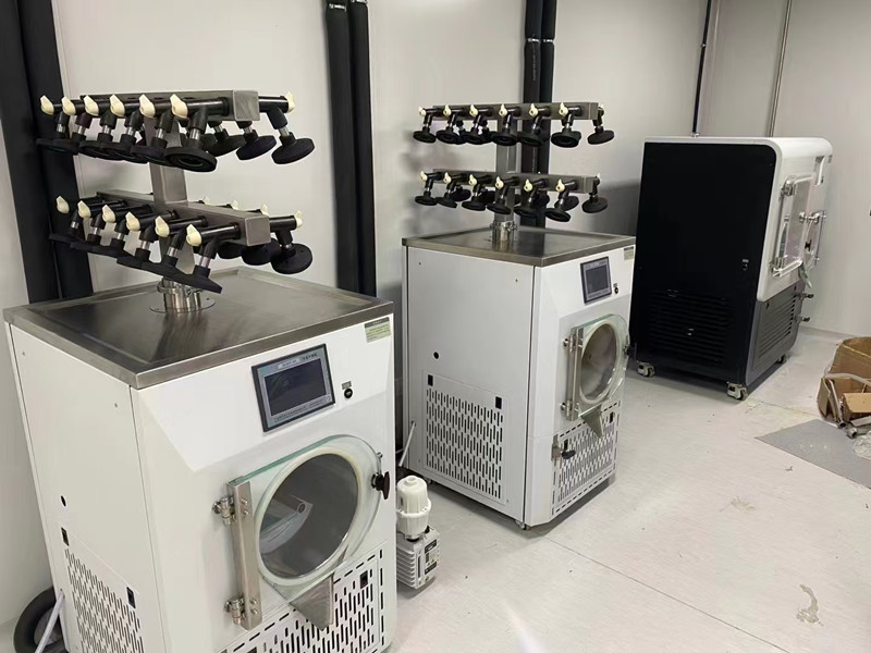 新疆某醫藥公司采購T型架型及中試型硅油原位冷凍干燥機應用于藥物研發及生產項目