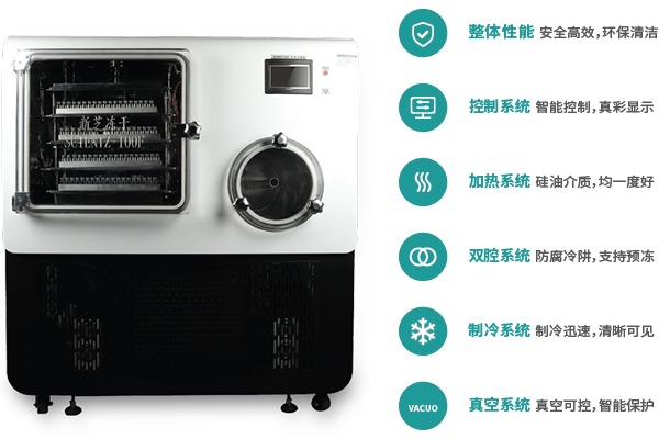 冷凍干燥機主要特點