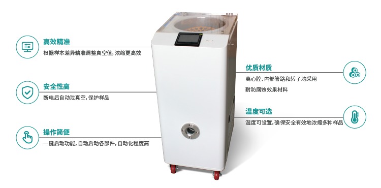 一體式真空離心濃縮儀SCIENTZ-1LS產(chǎn)品特點(diǎn)